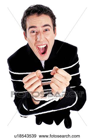 Stock Photo - human cut outs, one person, white background, well-dressed. Fotosearch