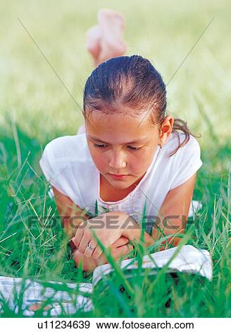 Stock Photo - child, childhood, 6-7 years. Fotosearch