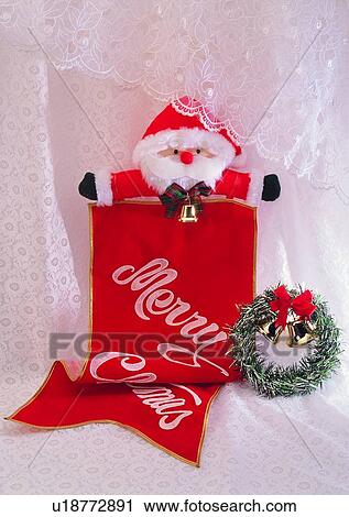 , decoration, holiday, Christmas, santa claus, bell View Large Photo Image Stock Image - , decoration, holiday, Christmas, santa claus, bell. Fotosearch