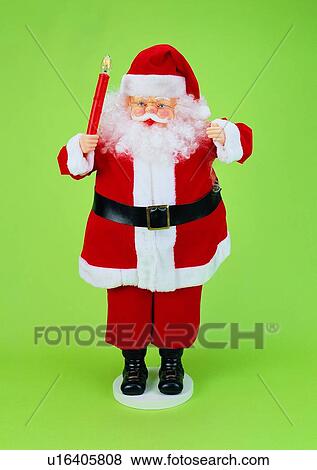 Stock Photo - , decoration, holiday, Christmas, candle, glasses. Fotosearch