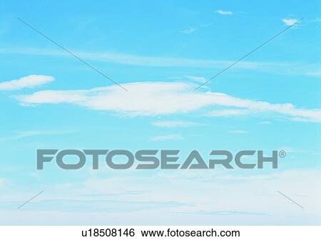 Stock Photograph - cloud, sky, daytime, light, scenery, blue. Fotosearch