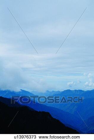 Stock Image - scenery, daytime, light, sky, cloud, mountain. Fotosearch