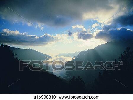 scenery, daytime, light, sky, cloud, mountain View Large Photo Image Stock Image - scenery, daytime, light, sky, cloud, mountain. Fotosearch