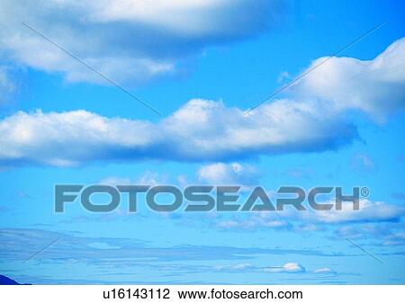 Stock Image - scenery, daytime, light, sky, cloud, blue. Fotosearch