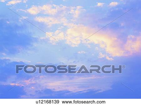 Stock Photo - scenery, daytime, light, sky, cloud, blue. Fotosearch