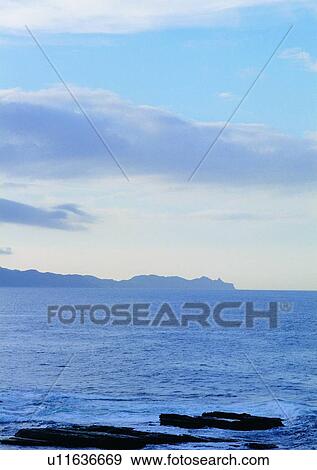 scenery, daytime, sea, sunset, light, cloud View Large Photo Image Stock Photo - scenery, daytime, sea, sunset, light, cloud. Fotosearch