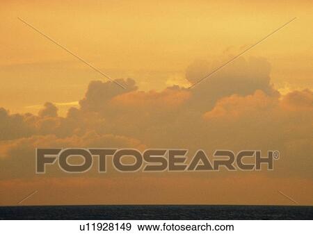 sunset, cloud, sky, scenery, light, daytime View Large Photo Image Stock Photo - sunset, cloud, sky, scenery, light, daytime. Fotosearch