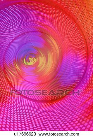 Close-up of a spiral pattern superimposed on a dotted background View Large Photo Image Stock Image - Close-up of a spiral pattern superimposed on a dotted background. Fotosearch