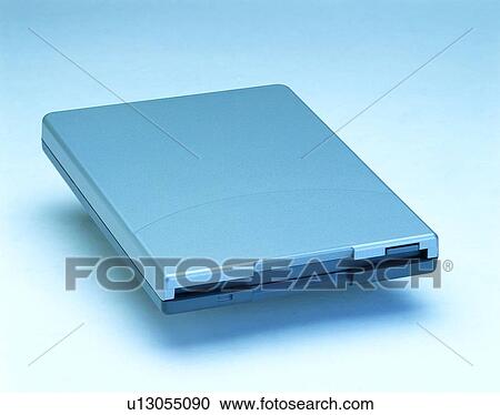 Stock Image - floppy drive, storage, object, portable. Fotosearch