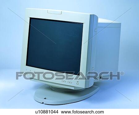 Picture - object, computer, monitor, CRT, screen, output. Fotosearch