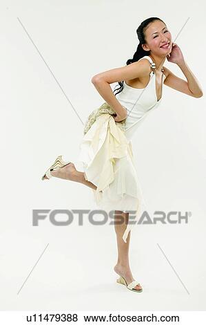 Stock Photo - Black Hair, Close-Up, Casual Clothing, Asian Ethnicity. Fotosearch