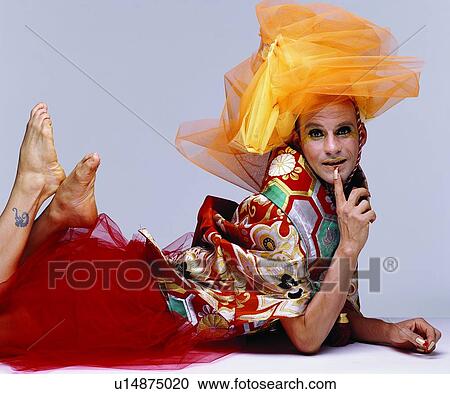 Stock Image - Looking At Camera, Touching, Close-Up. Fotosearch