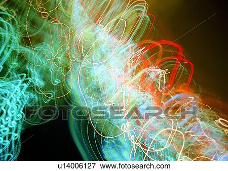 Stock Photo - light, background, line, abstract. Fotosearch