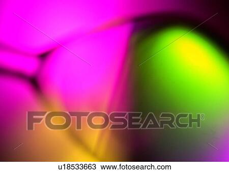 Stock Image - light, pink, abstract, green, background. Fotosearch