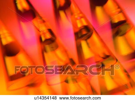 Stock Photo - yellow, pink, light, background, abstract. Fotosearch