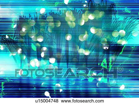 Plants superimposed on a blue background View Large Photo Image Stock Photo - Plants superimposed on a blue background. Fotosearch