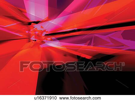 Stock Image - light, imagery, technology, illusionary, creation, artwork, abstract. Fotosearch