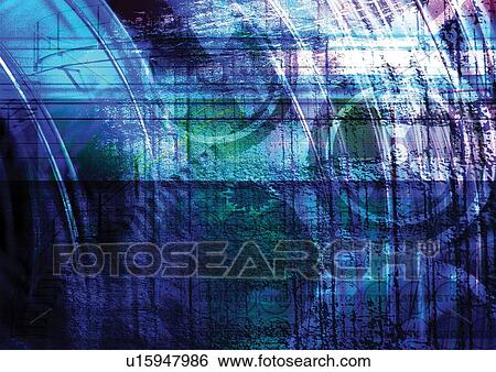 Stock Photograph - pattern, light, streaks, scheme, background, artistic. Fotosearch