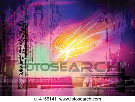 Stock Image - words, alphabets, geometric, characters, arrangement, imagery, system. Fotosearch