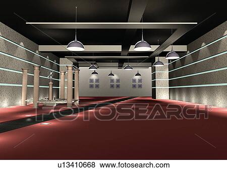 Column, Computer Graphic, Corridor, Decor, Design View Large Photo Image Stock Photo - Column, Computer Graphic, Corridor, Decor, Design. Fotosearch