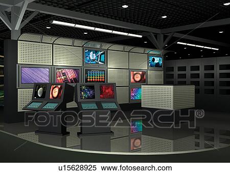 Stock Photography - Computer Equipment, Computer Graphic, Computer, Monitor, Decor. Fotosearch