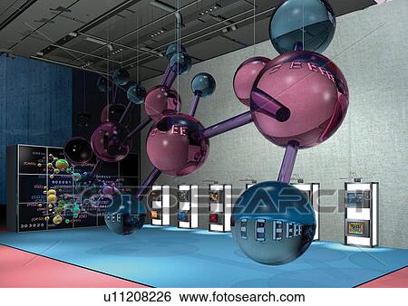 Computer Graphic, Digitally Generated Image, Design, Decor, Atom View Large Photo Image Stock Photograph - Computer Graphic, Digitally Generated Image, Design, Decor, Atom. Fotosearch