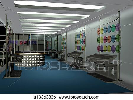 Desk, Computer Graphic, Indoor, Design, Empty, Exhibition Hall View Large Photo Image Stock Photography - Desk, Computer Graphic, Indoor, Design, Empty, Exhibition Hall. Fotosearch