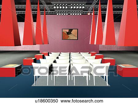 Graphic representation of an auditorium View Large Photo Image Stock Image - Graphic representation of an auditorium. Fotosearch
