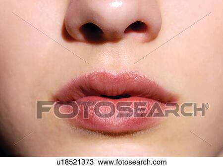 Detail, Extreme Close-Up, Lipstick, One Person, Indoor, One Young Woman Only View Large Photo Image Stock Image - Detail, Extreme Close-Up, Lipstick, One Person, Indoor, One Young Woman Only. Fotosearch