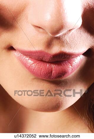 Human Nose, Human Lips, Human Chin, One Young Woman Only View Large Photo Image Stock Image - Human Nose, Human Lips, Human Chin, One Young Woman Only. Fotosearch