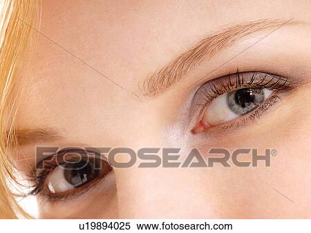 Stock Photography - One Person, Young Adult, Eyesight, Young Woman, Looking At Camera. Fotosearch