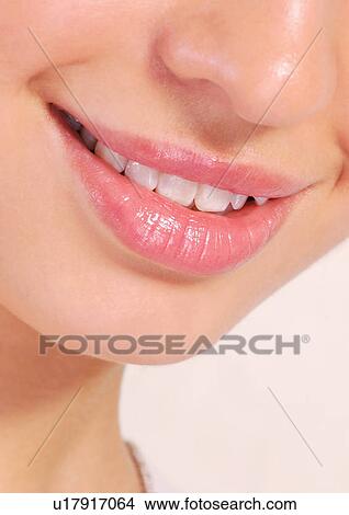 Open mouth smile on a woman View Large Photo Image Picture - Open mouth smile on a woman. Fotosearch