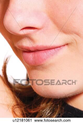 Part Of, Human Mouth, One Young Woman Only View Large Photo Image Stock Image - Part Of, Human Mouth, One Young Woman Only. Fotosearch