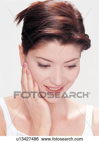 Brown Hair, Close-Up View Large Photo Image Stock Photograph - Brown Hair, Close-Up. Fotosearch