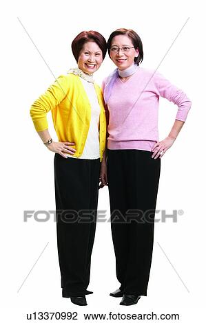 Stock Image - Short Hair, Casual Clothing, Mature Adult, Top. Fotosearch
