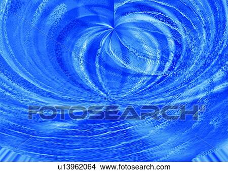 Picture - background, fictional, blue, special. Fotosearch