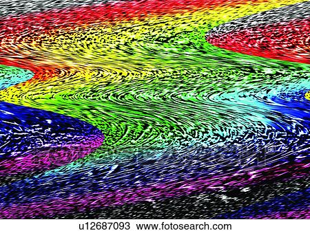 Stock Image - background, fictional, special, rainbow, colorful. Fotosearch
