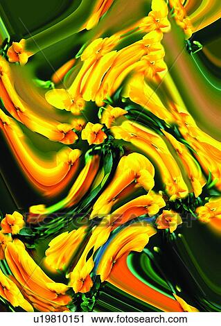 Stock Image - background, special, yellow, fictional. Fotosearch