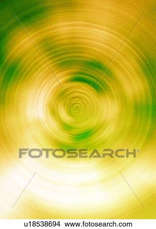 Picture - green, fictional, round, background, special. Fotosearch