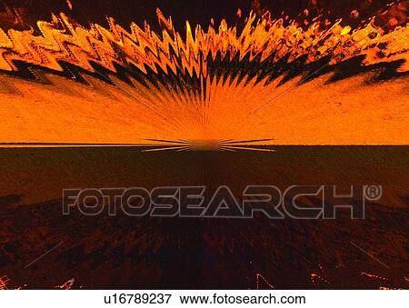 Stock Photo - yellow, special, fictional, brown, background, black. Fotosearch
