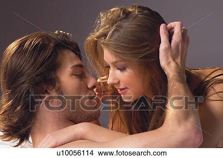 Picture - Brown Hair, Close-Up, Adults Only. Fotosearch