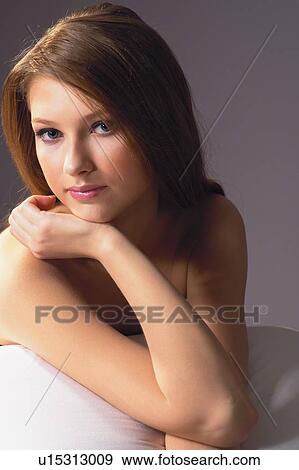 Brown Hair, Close-Up View Large Photo Image Stock Photo - Brown Hair, Close-Up. Fotosearch