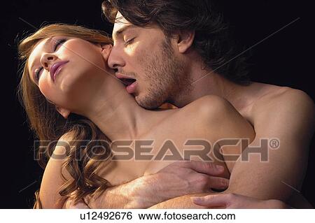 Black Background, Close-Up, Brown Hair, Adults Only View Large Photo Image Stock Photograph - Black Background, Close-Up, Brown Hair, Adults Only. Fotosearch