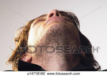 Flirty Couples II, Male Beauty, Close-Up, Head Back, Male View Large Photo Image Stock Image - Flirty Couples II, Male Beauty, Close-Up, Head Back, Male. Fotosearch