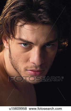 Looking At Camera, Male Beauty, Close-Up, Desire View Large Photo Image Stock Photo - Looking At Camera, Male Beauty, Close-Up, Desire. Fotosearch