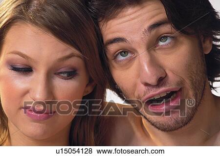 Love, Young Women, Touching, Looking Sideways, Side By Side, White Background View Large Photo Image Stock Photo - Love, Young Women, Touching, Looking Sideways, Side By Side, White Background. Fotosearch