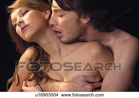Two People, Desire, Passion, Adults Only, Indoor, Young Men, Eyes Closed View Large Photo Image Picture - Two People, Desire, Passion, Adults Only, Indoor, Young Men, Eyes Closed. Fotosearch