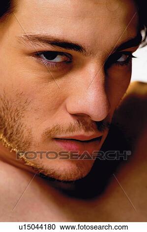 Stock Image - Beard, Extreme Close-Up. Fotosearch