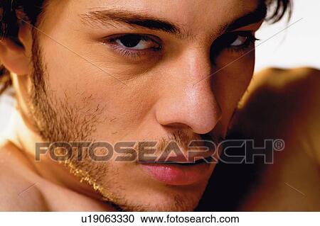 Stock Image - Contemplation, Youth Culture, Beard, Lifestyles, Solitude. Fotosearch