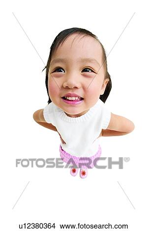 Picture - Casual Clothing, Innocence, Focus Children, Smiling, Indoor, Child, Asian Ethnicity. Fotosearch